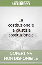 Professionale La costituzione e la giustizia costituzionale