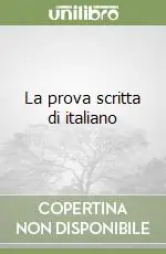 Affare La prova scritta di italiano