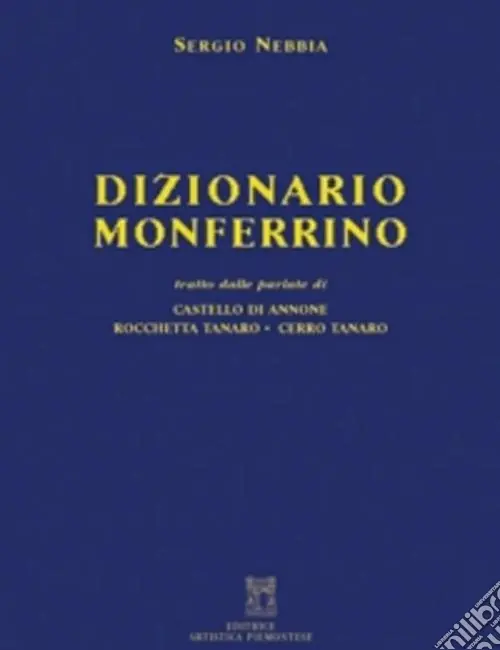 Dizionario monferrino Ultime Pezzi