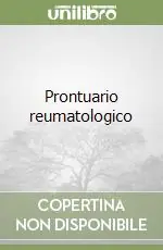 Prontuario reumatologico Prezzo Scontato
