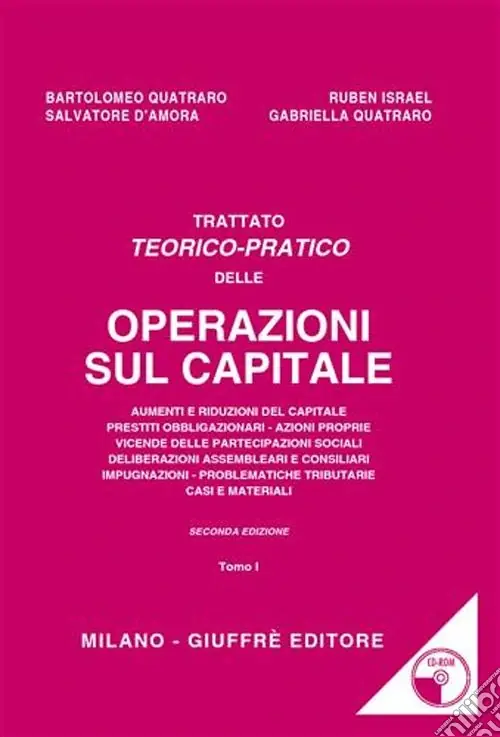 Trattato teorico-pratico delle operazioni sul capitale. Con CD-ROM Prezzo Conveniente