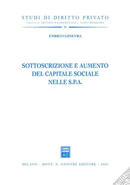 Ultimissimo Modello Sottoscrizione e aumento del capitale sociale nelle Spa