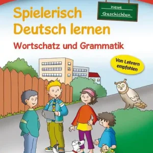 Professionale Spielerisch Deutsch lernen. Neue Geschichten. Wortschatz und Grammatik. Lernstufe 1. Per la Scuola elementare