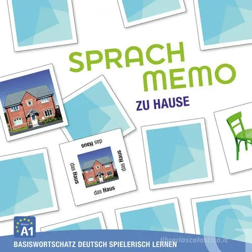 Offerta Speciale Sprachmemo. Basiswortschatz Deutsch spielerisch lernen. Zu Hause (A1). 108 Karten