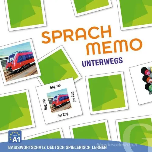 Novità Sprachmemo. Basiswortschatz Deutsch spielerisch lernen. Unterwegs (A1). 108 Karten