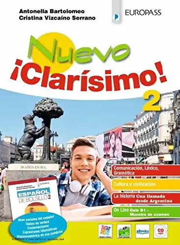 Nuevo ¡Clarísimo! Con Español de bolsillo. Per le Scuole superiori. Con ebook. Con espansione online vol. 2 Saldi
