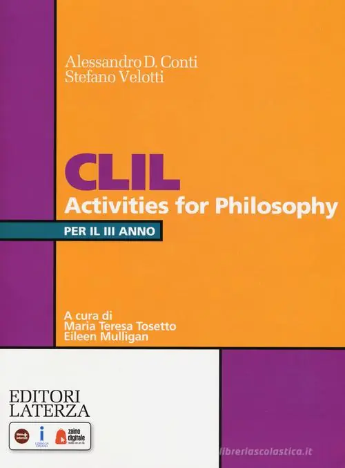 CLIL activities for philosophy. Per la 3ª classe delle Scuole superiori. Con espansione online Esclusivo