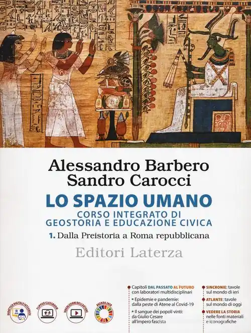 Compra Oggi Stesso Lo spazio umano. Corso integrato di geostoria e educazione civica. Per le Scuole superiori vol. 1