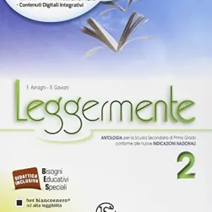 Leggermente. Con La letteratura-Libro delle competenze online. Per la Scuola media. Con DVD-ROM. Con e-book. Con espansione online vol. 2 Offerta Del Giorno
