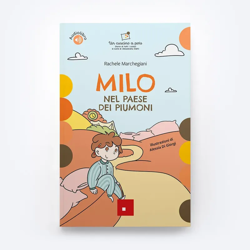 Milo nel Paese dei piumoni - Testo stampato minuscolo 16pt, semplificazione illustrazioni livello 1 Compra Adesso