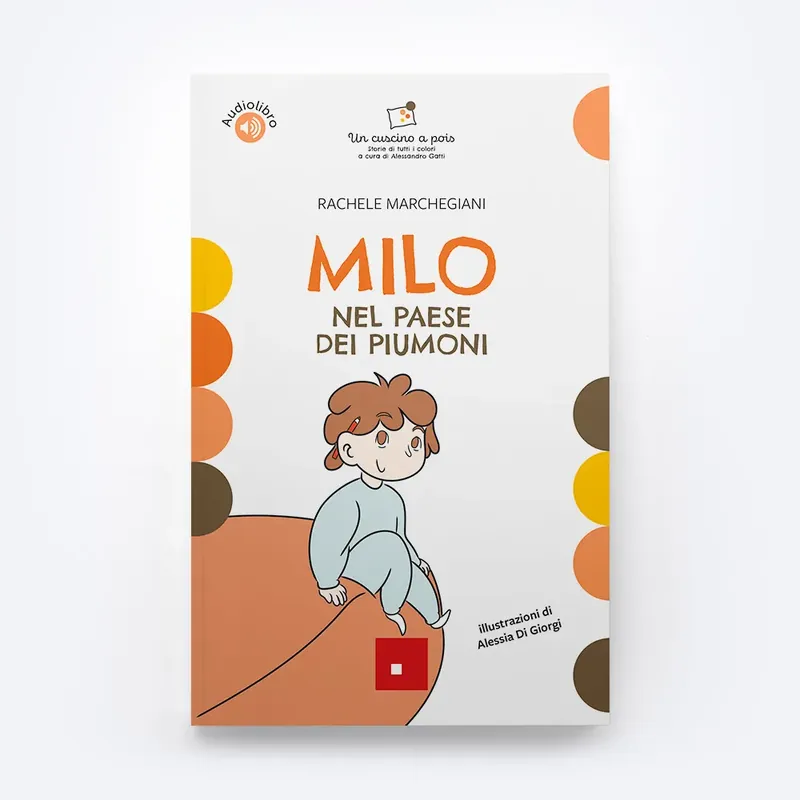 Ordina Subito Milo nel Paese dei piumoni - Testo ridotto, stampato maiuscolo 20pt, semplificazione illustrazioni livello 4