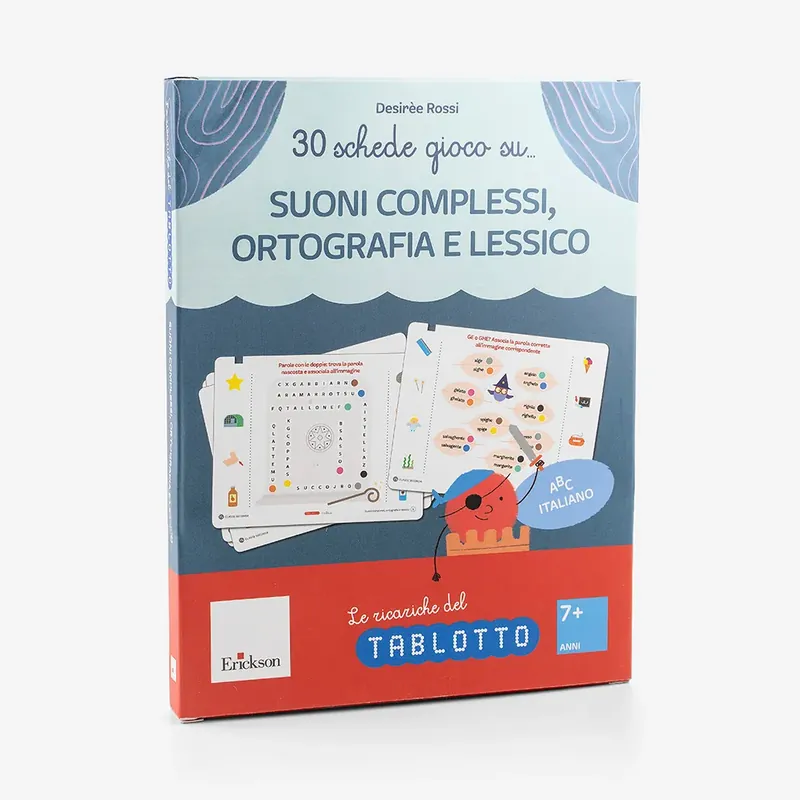 Scelto Dai Clienti Le ricariche del Tablotto - 30 schede gioco su... suoni complessi, ortografia e lessico