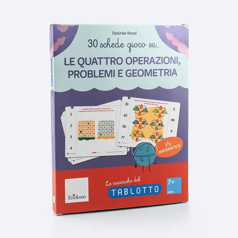 Le ricariche del Tablotto - 30 schede gioco su... le quattro operazioni, problemi e geometria Compra Adesso