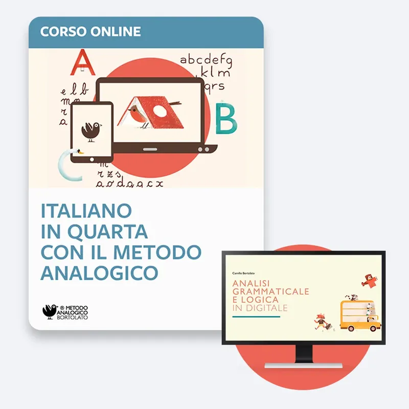 Offerta Speciale Italiano in quarta con il Metodo Analogico Corso + Web app + Guida digitale
