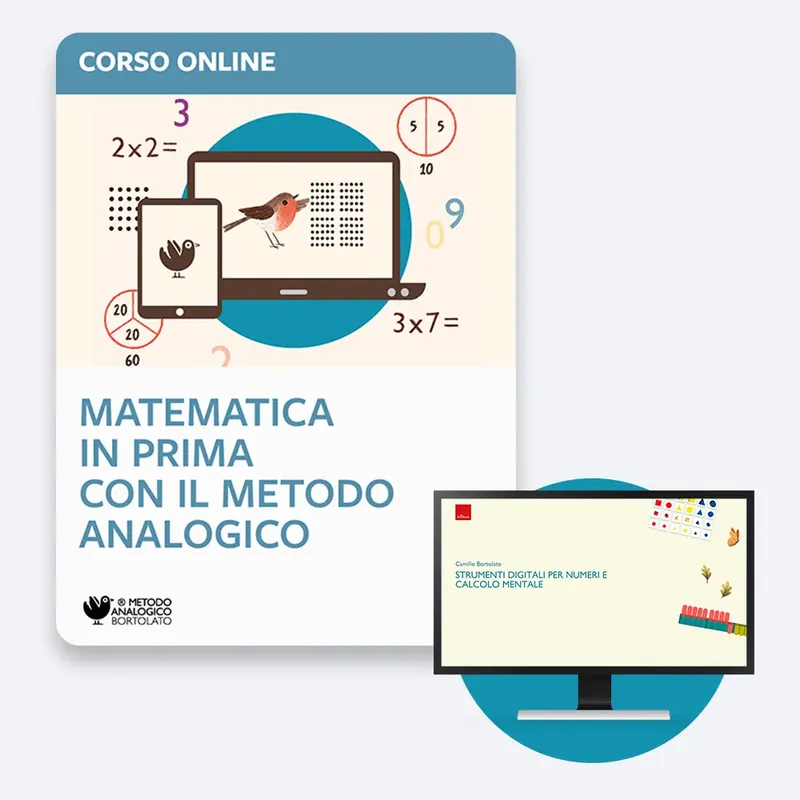 Matematica in prima con il Metodo Analogico Corso + Web app + Guida digitale Promozione Esclusiva