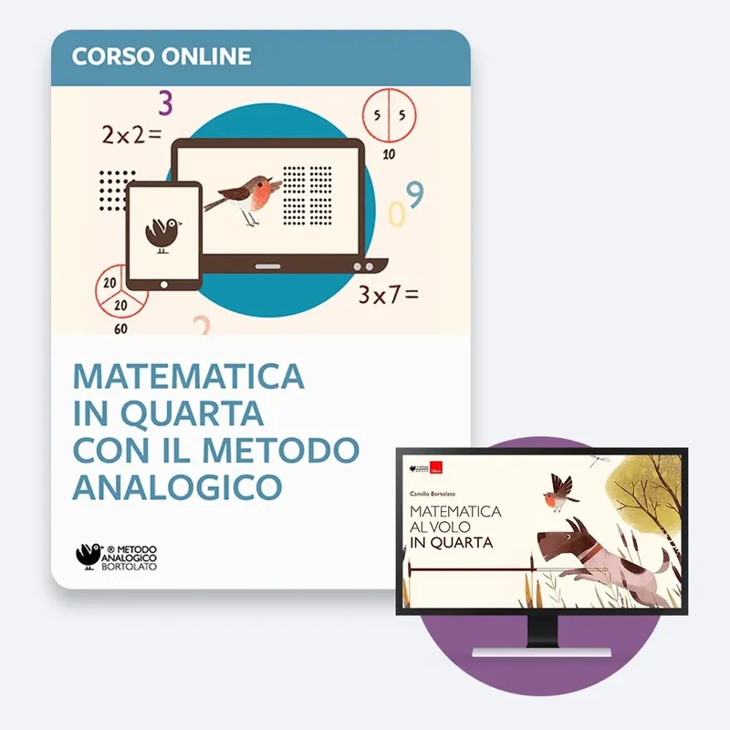 Matematica in quarta con il Metodo Analogico Corso + Web app + Guida digitale Spedizione Espresso