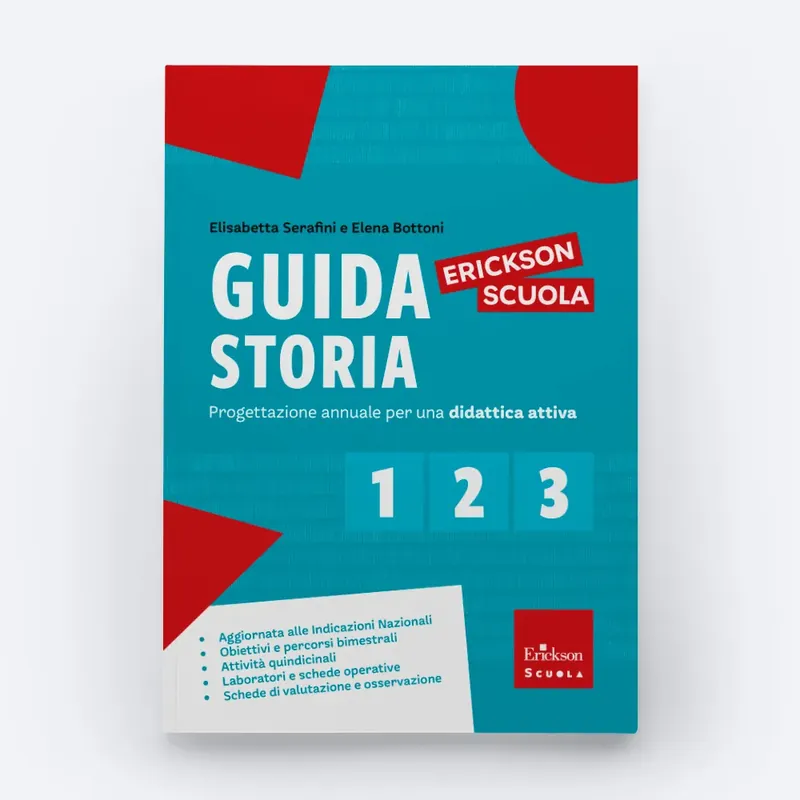 Guida Storia 1 2 3 Erickson Scuola Saldi