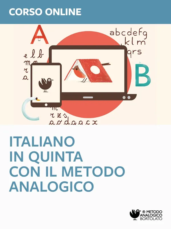 Italiano in quinta con il Metodo Analogico Promozione