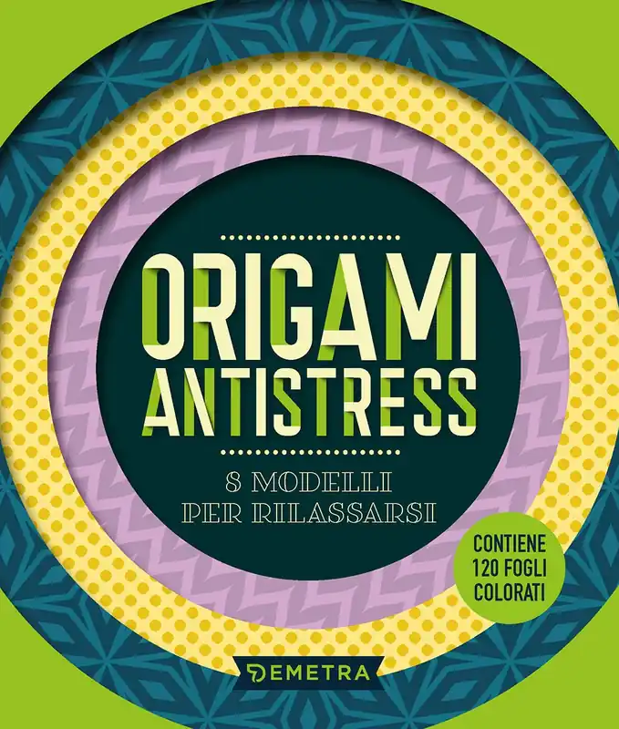 Origami antistress 8 modelli per rilassarsi Prezzo Scontato