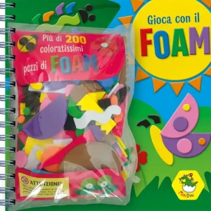 Subito Disponibile Gioca con il Foam Con più di 200 pezzi di Foam