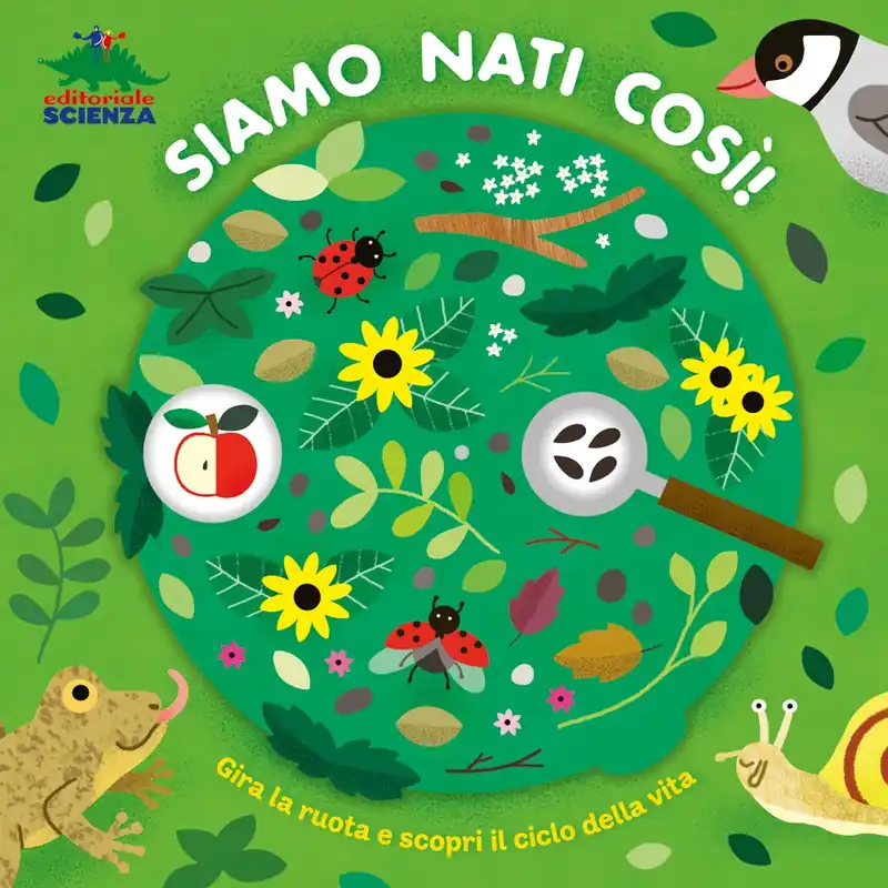 Siamo nati così Gira la ruota e scopri il ciclo della vita Soddisfatti O Rimborsati