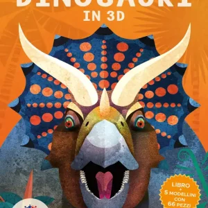 Promozione Dinosauri in 3D Costruisci 5 animali preistorici