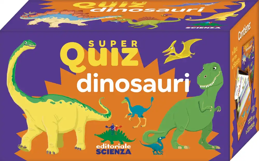 Super Quiz - Dinosauri Scelto Dai Clienti