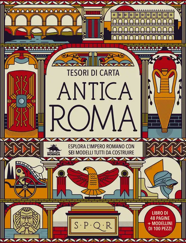 Antica Roma Esplora l’Impero Romano con sei modelli tutti da costruire Subito Disponibile
