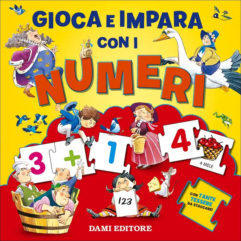 Gioca e impara con i numeri Con tante tessere da staccare! Soddisfatti O Rimborsati