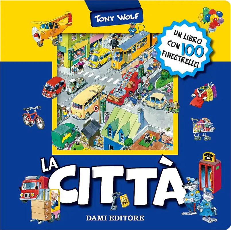 Must-Have La Città Un libro con 100 finestrelle!