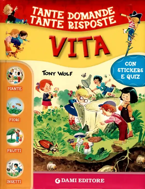 Vita Con stickers e quiz Economico