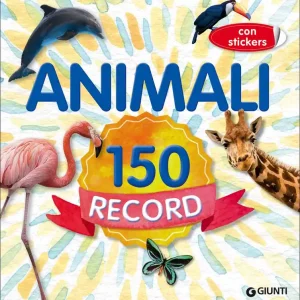 Animali 150 Record Con stickers Offerta Limitata