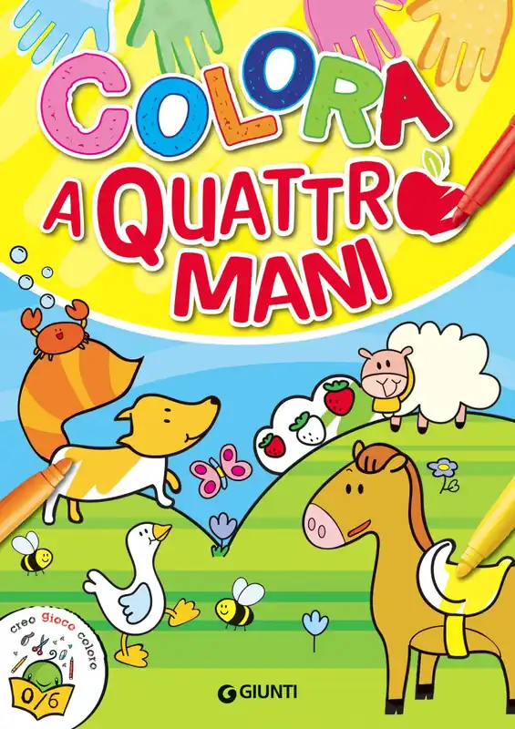 Colora a quattro mani Prezzo Basso