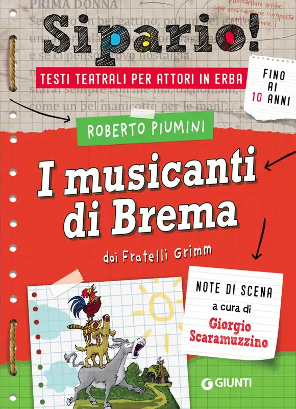 Scelto Dai Clienti I musicanti di Brema Dai Fratelli Grimm - Testi teatrali per attori in erba