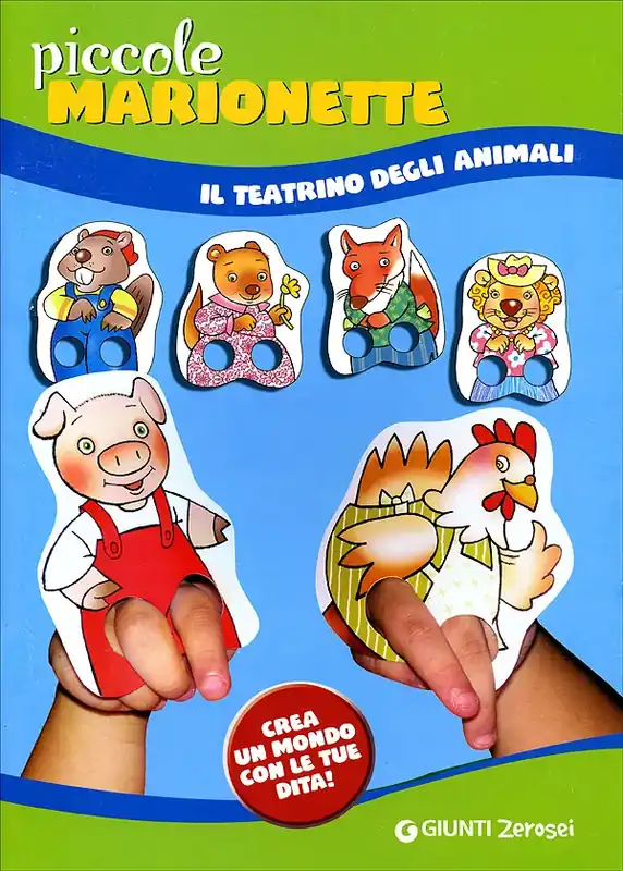 Prezzo Conveniente Piccole marionette Il teatrino degli animali. Crea un mondo con le tue dita!
