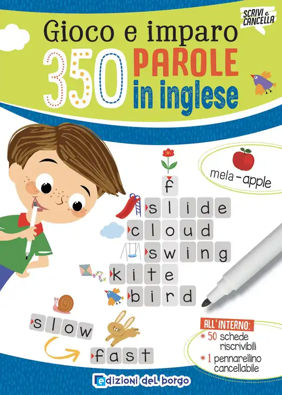 Gioco e imparo 350 parole in inglese Prezzo Scontato
