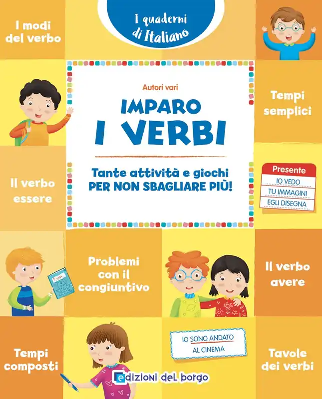 Imparo i verbi Tante attività e giochi per non sbagliare più! Compra Oggi Stesso