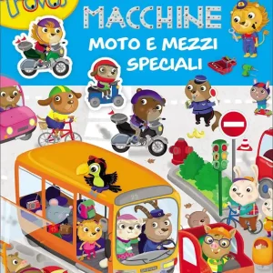 Macchine, moto e mezzi speciali Un libro pieno di cose da scoprire e tanti stickers Ultima Occasione