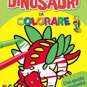 Popolare Il Superlibro dei Dinosauri da colorare Con giochi e curiosità