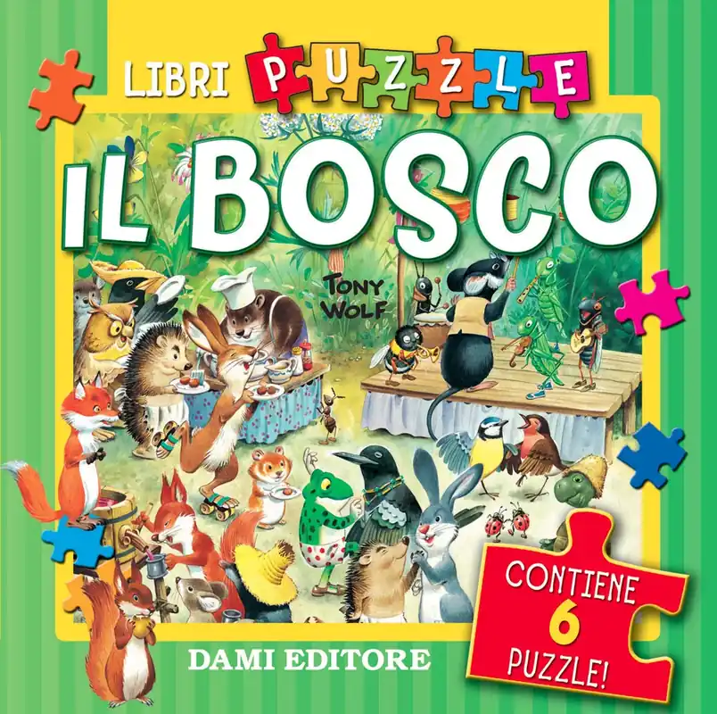 Il Bosco Contiene 6 puzzle! Prezzo Di Fabbrica