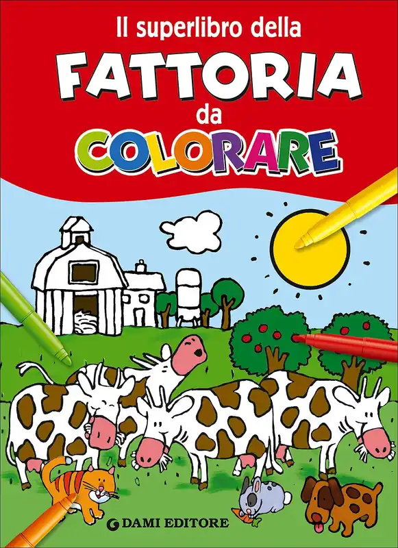 Popolare Il superlibro della Fattoria da colorare