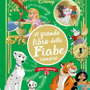 Grande libro delle fiabe sonore Disney Leggi e ascolta con QR Code Nuova Collezione