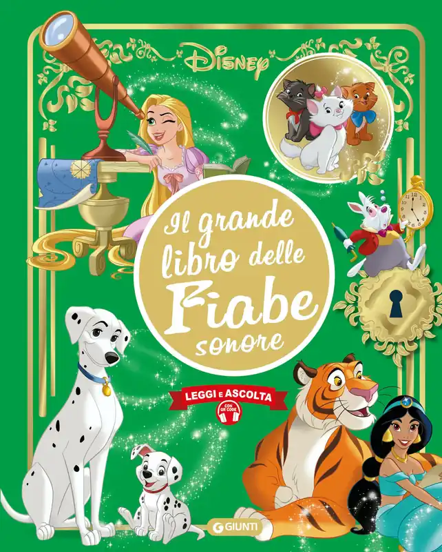 Grande libro delle fiabe sonore Disney Leggi e ascolta con QR Code Nuova Collezione