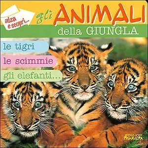 Offerta Limitata Gli Animali della Giungla le tigri, le scimmie, gli elefanti...