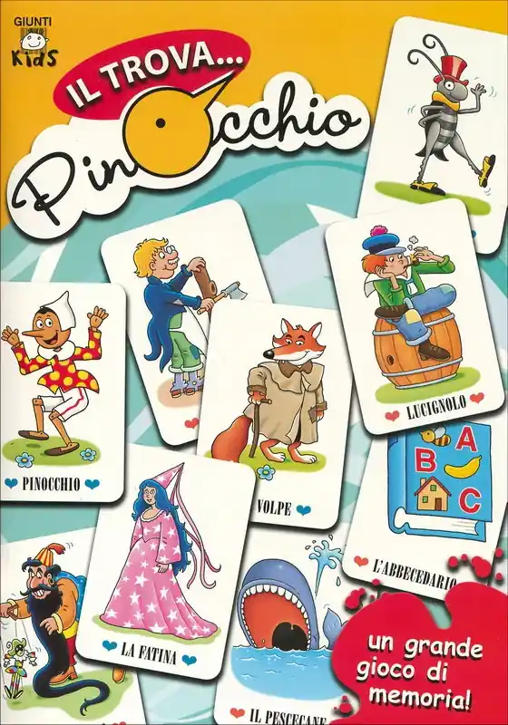Il trova... Pinocchio Un grande gioco di memoria! Più Venduto
