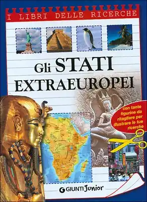 Promozione Gli Stati Extraeuropei Con tante figurine da ritagliare per illustrare le tue ricerche
