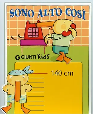 Di Tendenza Sono alto così Metro da muro per misurare i bambini