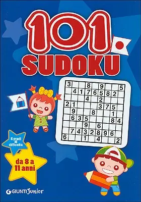 101 Sudoku 5 gradi di difficoltà, da 8 a 11 anni Offerta Lampo