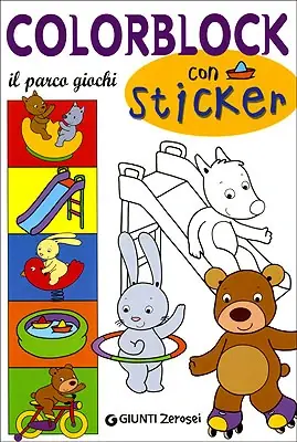 Offerta Limitata Colorblock con Sticker il parco giochi