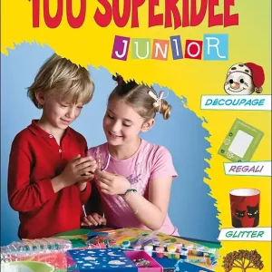100 Superidee Junior Découpage, regali, glitter, sculture Esclusivo